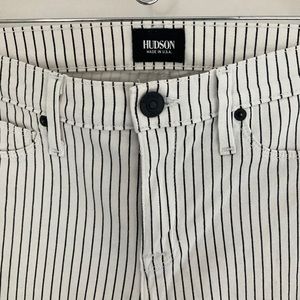 Hudson Jeans Nico Super Skinny Midrise Stripe 26